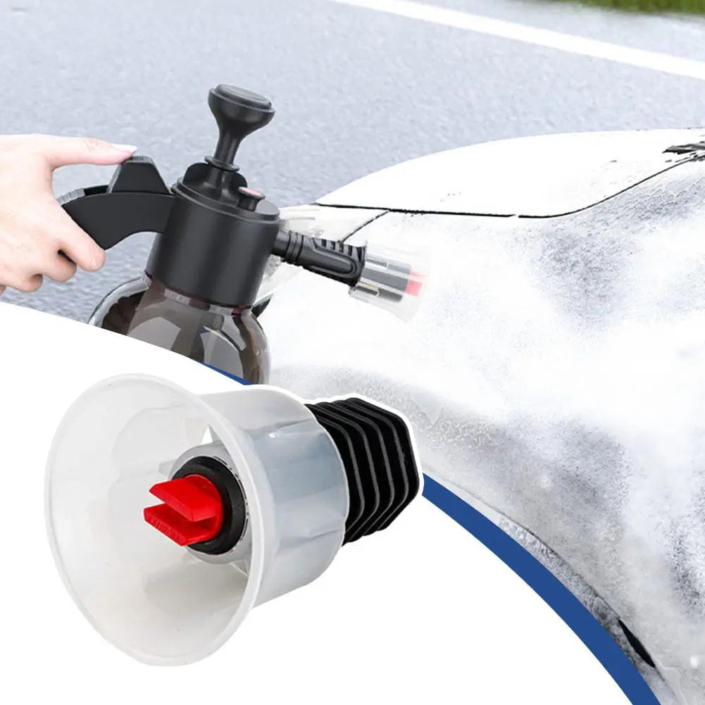 Car Wash Foam Sprayer Windproof Foam Nozzle Spray Kettle Accessories Car Wash Spray Bottle For Car Home Cleaning Tools V7H3