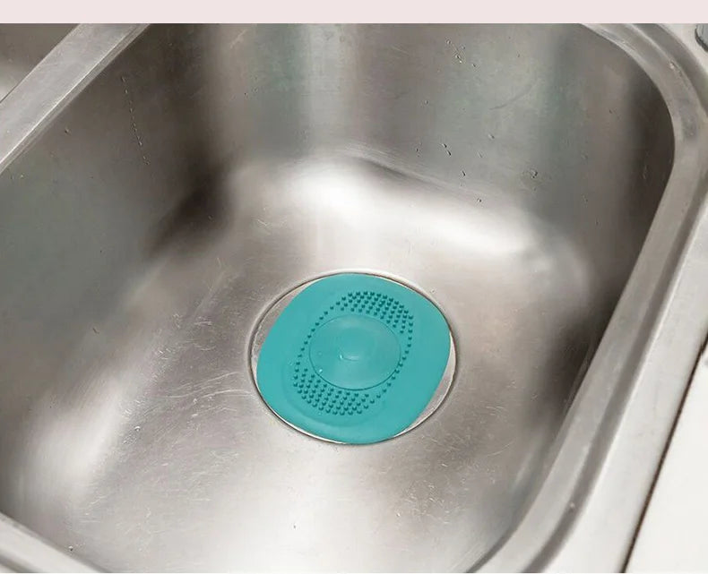 Kitchen Sink Plug Shower Filter Drain Cover Stopper Sink Strainer Drainer Floor Drain Hair Catcher Bathroom Accessorie