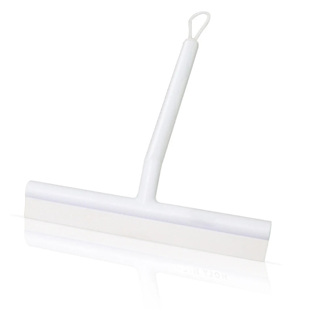 Shower Squeegee Glass Wiper Scraper Shower Squeegee Cleaner With Silicone Holder Bathroom Mirror Scraper Glass Cleaning