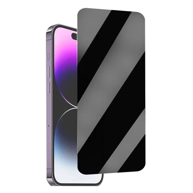 1-2Pcs Anti-Spy Glass For iPhone 15 14 13 12 11 Pro Max Mini 7 8 Plus Privacy Screen Protector For iPhone XR XS MAX X SE 2022