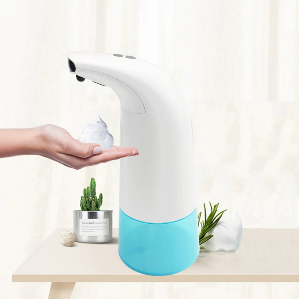 Automatic Inductive Foam Soap Dispenser 300ML Smart Liquid Soap Dispenser Auto Touchless ABS Hand Washing for Kitchen Bathroom